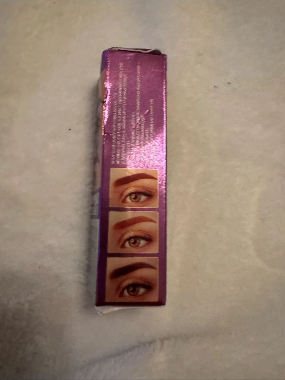 Tattoo Eyebrow Gel - Purple Peel-Off Long-Lasting Tint